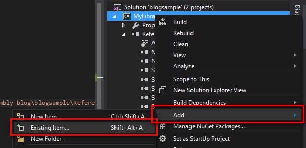 Adding the json.net dll to my project