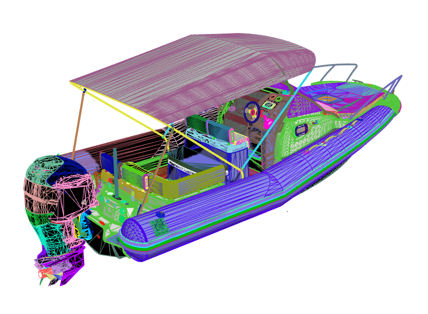 One of the 3D models