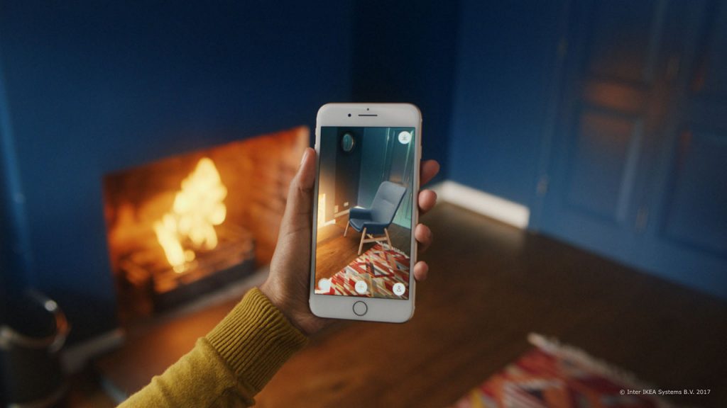 IKEA announces the launch of IKEA Place, an augmented reality app that lets people virtually place furniture in their home.