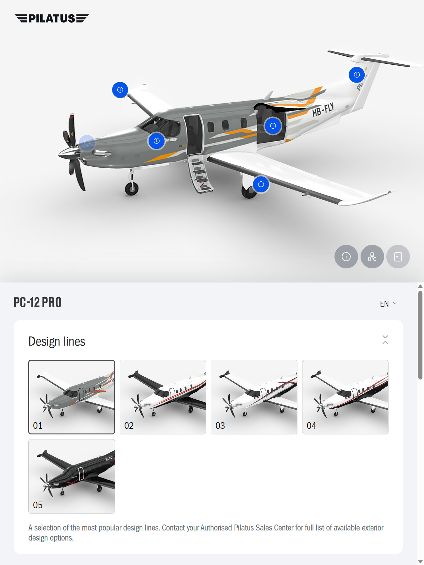 pilatus tablet portrait