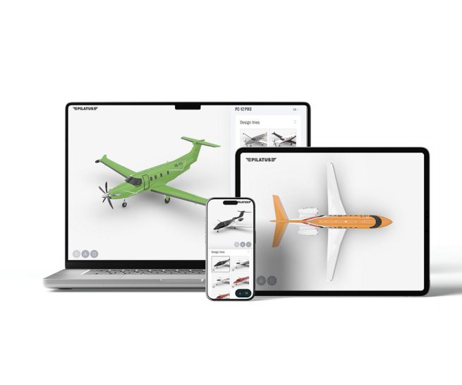 pilatus aircraft 3d experience